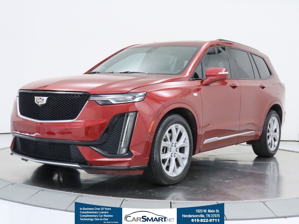 Red Horizon Tintcoat 2020 Cadillac XT6 SUV / Crossover Four-Wheel Drive 9-Speed Automatic