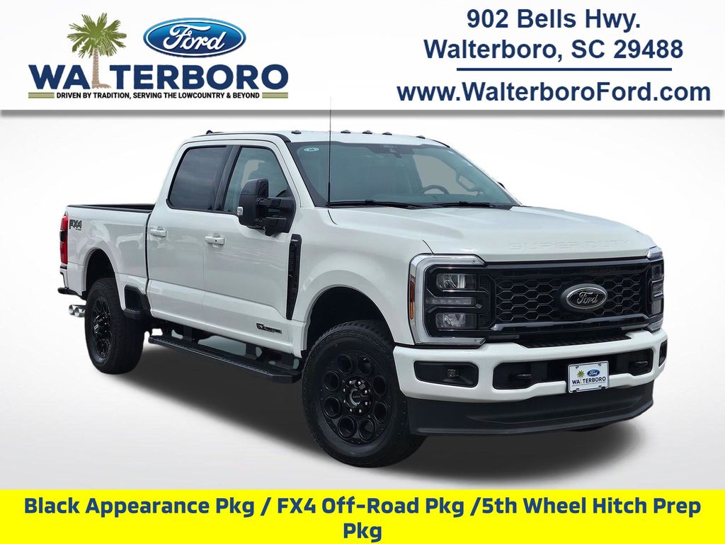 2026 Ford F-350SD Lariat White at Walterboro Ford