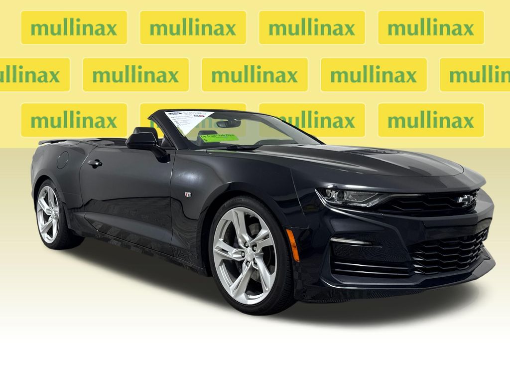 2020 Black Chevrolet Camaro SS RWD Convertible