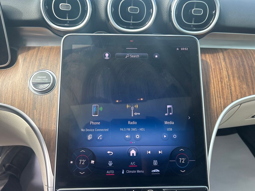 2024 Mercedes-Benz C-Class C 300 White at Audi Porsche Sewickley