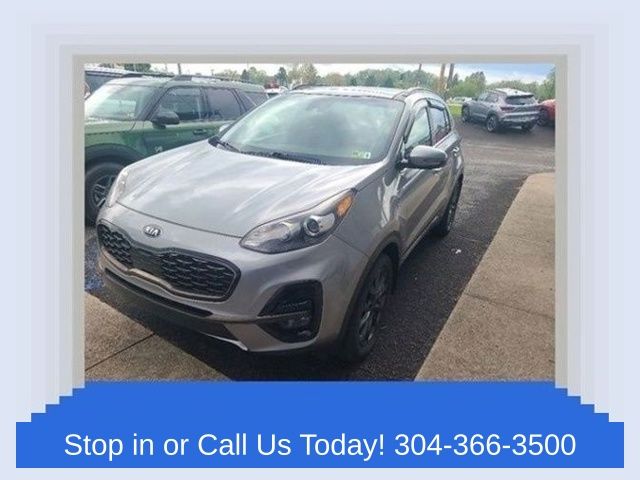 Steel Gray 2020 Kia Sportage SUV / Crossover All-Wheel Drive 6-Speed Automatic Overdrive
