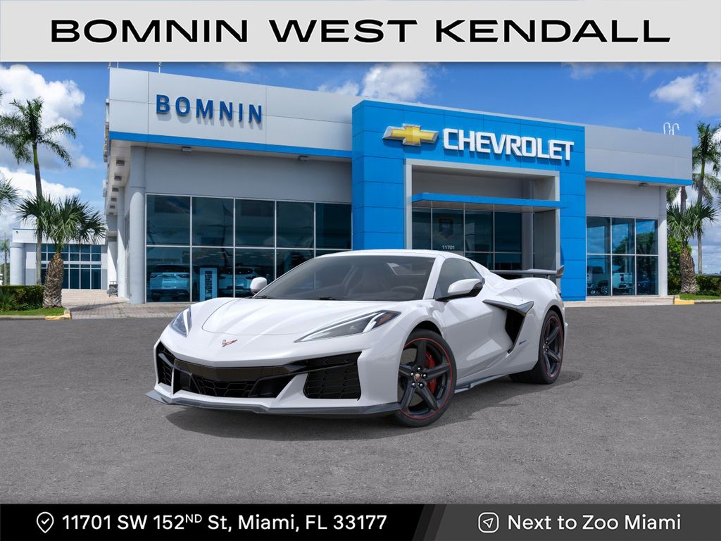Arctic White 2026 Chevrolet Corvette E-Ray Convertible All-Wheel Drive 8-Speed Dual Clutch