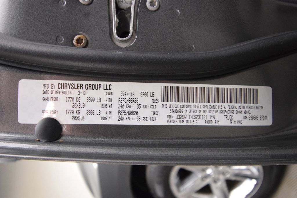 used 2012 Ram 1500 car, priced at $9,200