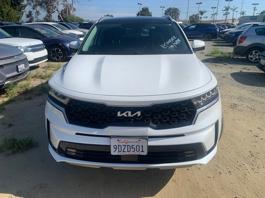 Certified Used 2023 White Kia EX image 3