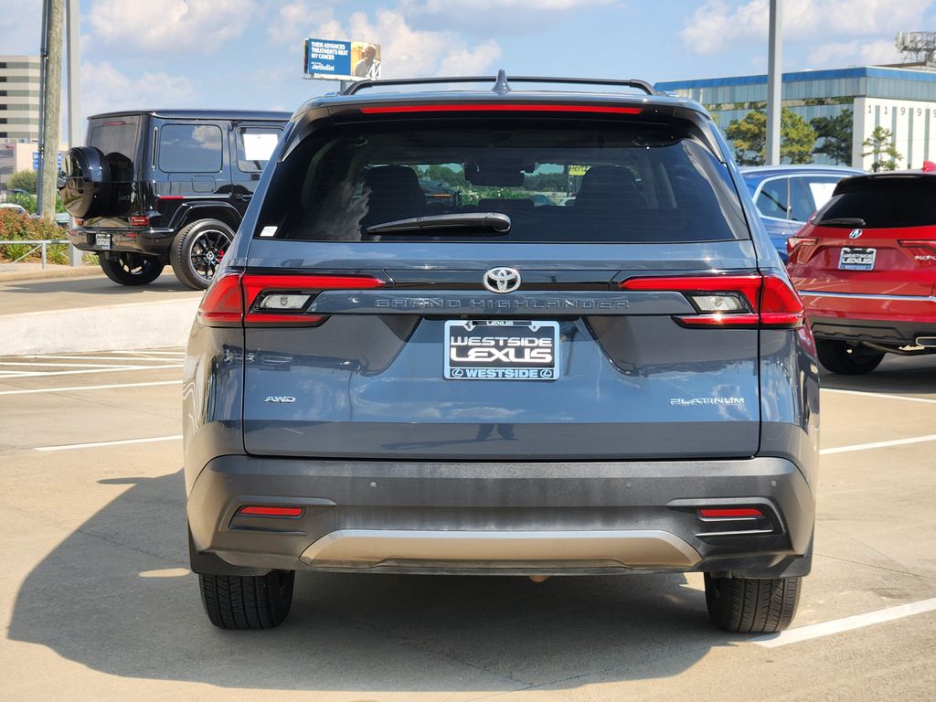 2024 Toyota Grand Highlander Platinum White at Don McGill Toyota