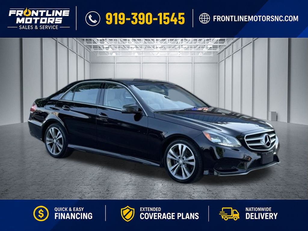 Black 2016 Mercedes-Benz E-Class Sedan All-Wheel Drive 7-Speed Automatic