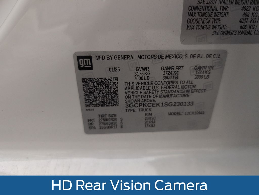 Certified Used 2025 White Chevrolet Custom Trail Boss image 40