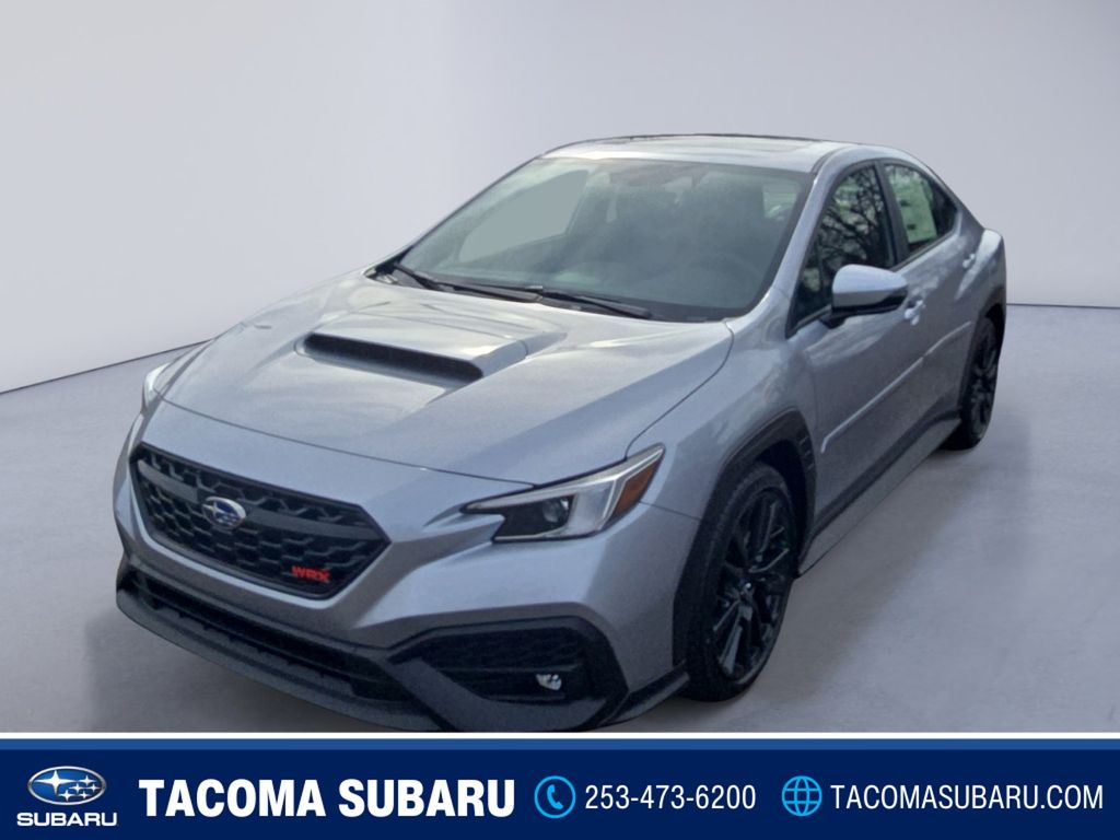 Ice Silver Metallic 2026 Subaru WRX Limited AWD Sedan All-Wheel Drive 6-Speed Manual