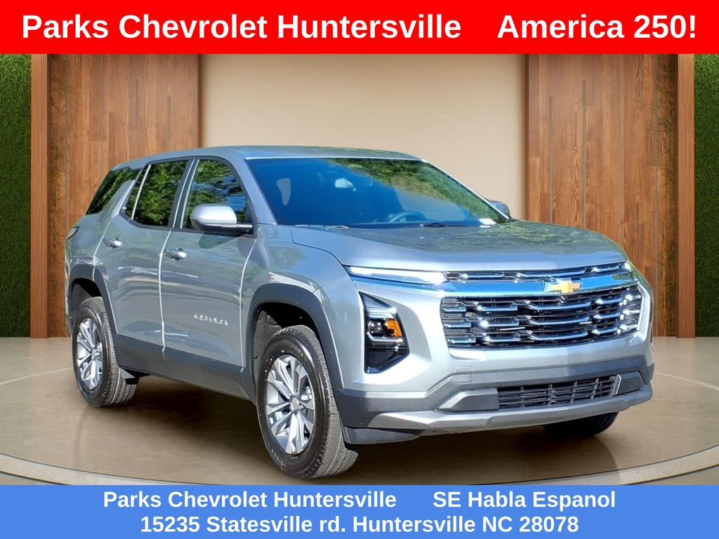 Sterling Gray Metallic 2026 Chevrolet Equinox SUV / Crossover Front-Wheel Drive Continuously Variable Transmission