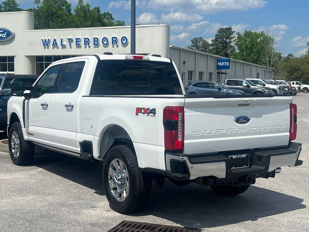 2025 Ford F-250SD Lariat White at Walterboro Ford