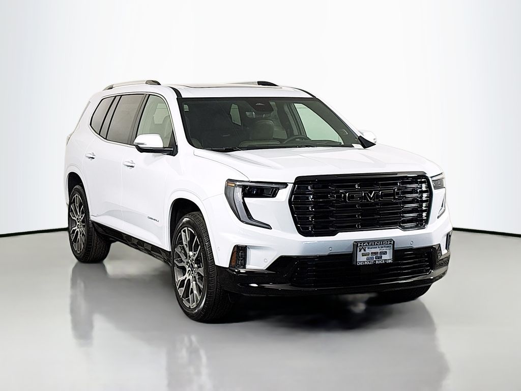 Glacier White Tricoat 2026 GMC Acadia Denali Ultimate AWD SUV / Crossover Four-Wheel Drive 8-Speed Automatic