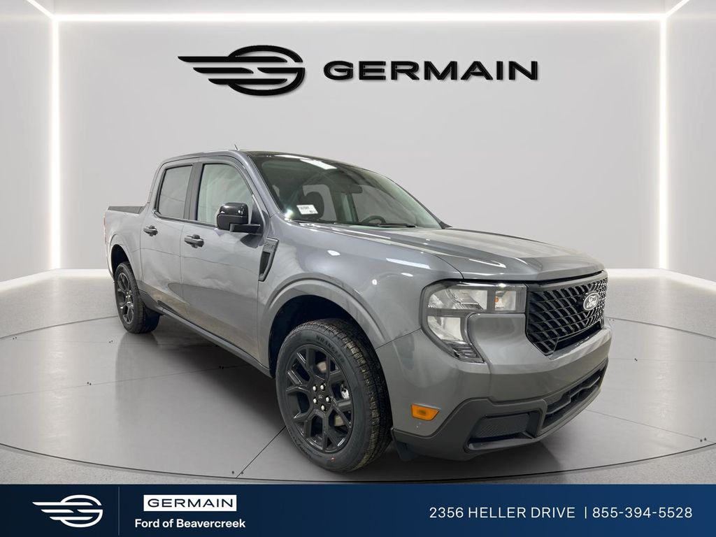 Gray Metallic 2025 Ford Maverick XLT SuperCrew AWD Pickup Truck All-Wheel Drive 8-Speed Automatic