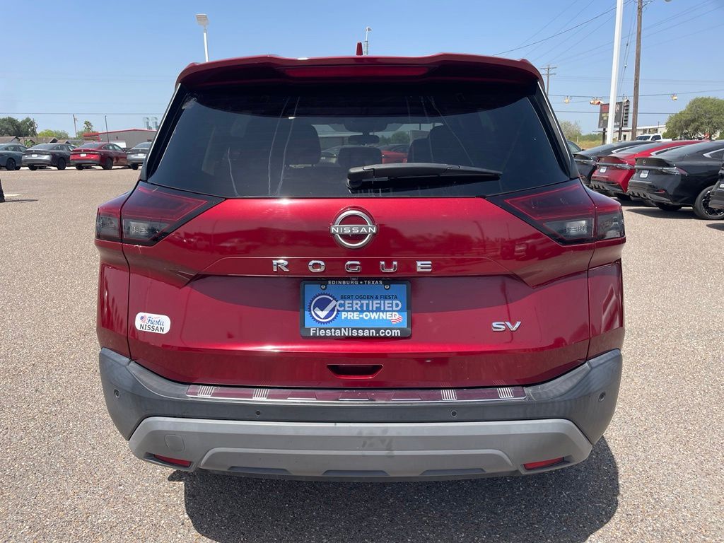 Certified Used 2022 Red Nissan SV image 6