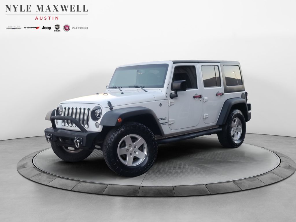 Used Car 2016 Jeep Wrangler  Unlimited Sport For Sale Under $15,000 In Austin, Texas