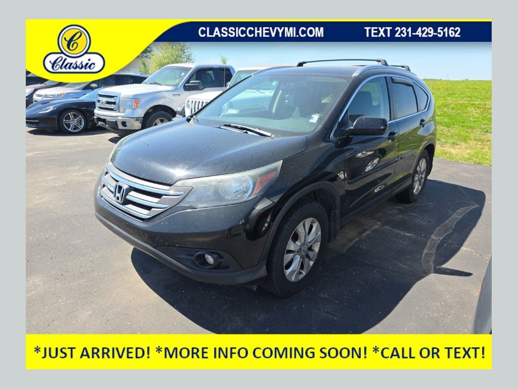 Black 2014 Honda CR-V EX-L AWD SUV / Crossover All-Wheel Drive 5-Speed Automatic