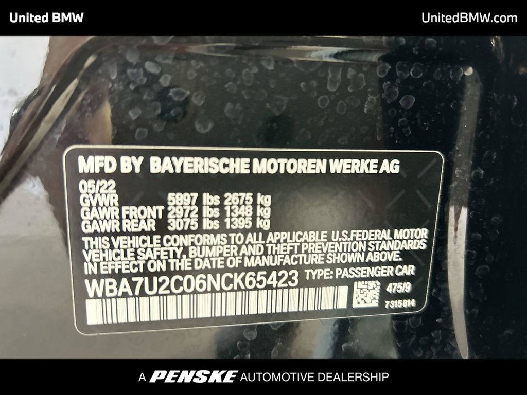 2022 BMW 7 Series 750i xDrive 23