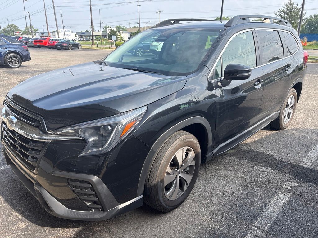 Crystal Black Silica 2023 Subaru Ascent SUV / Crossover All-Wheel Drive Continuously Variable Transmission