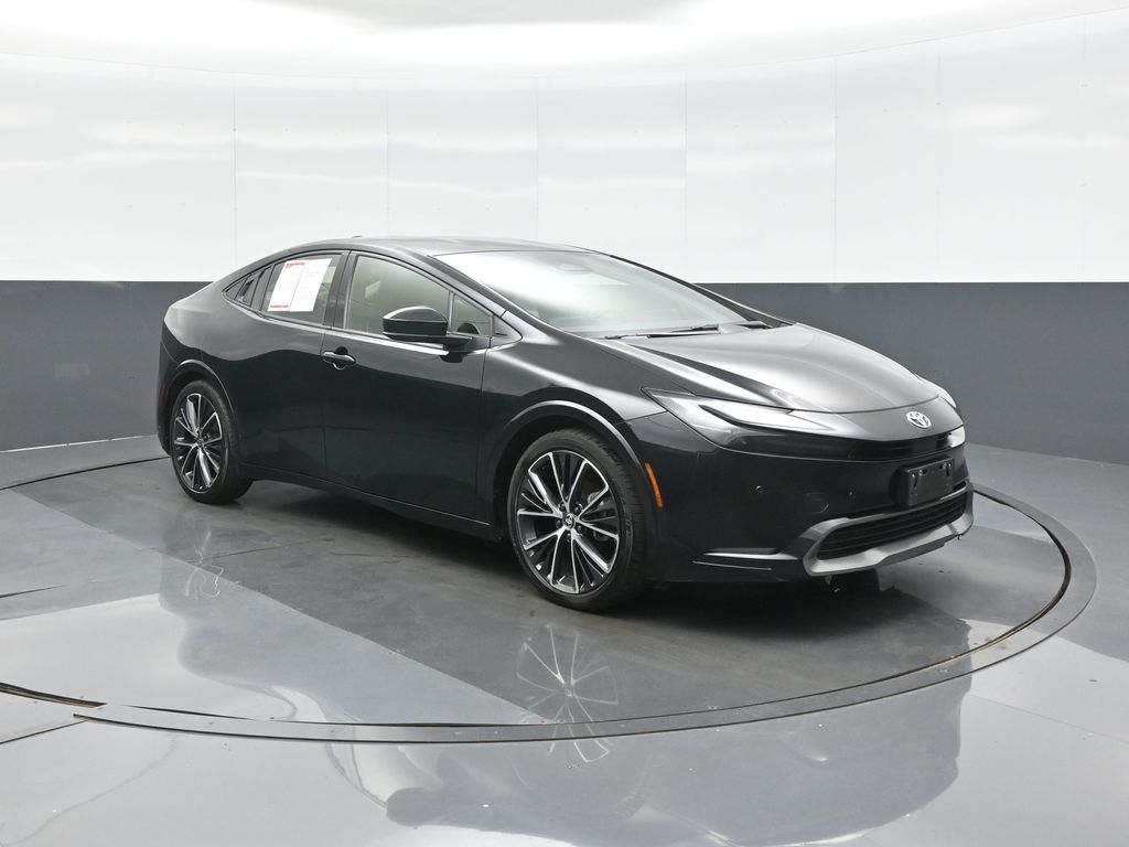 Midnight Black Metallic 2024 Toyota Prius XLE FWD Hatchback Front-Wheel Drive Continuously Variable Transmission