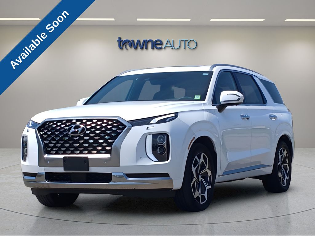 Hyper White 2022 Hyundai Palisade SUV / Crossover All-Wheel Drive 8-Speed Automatic