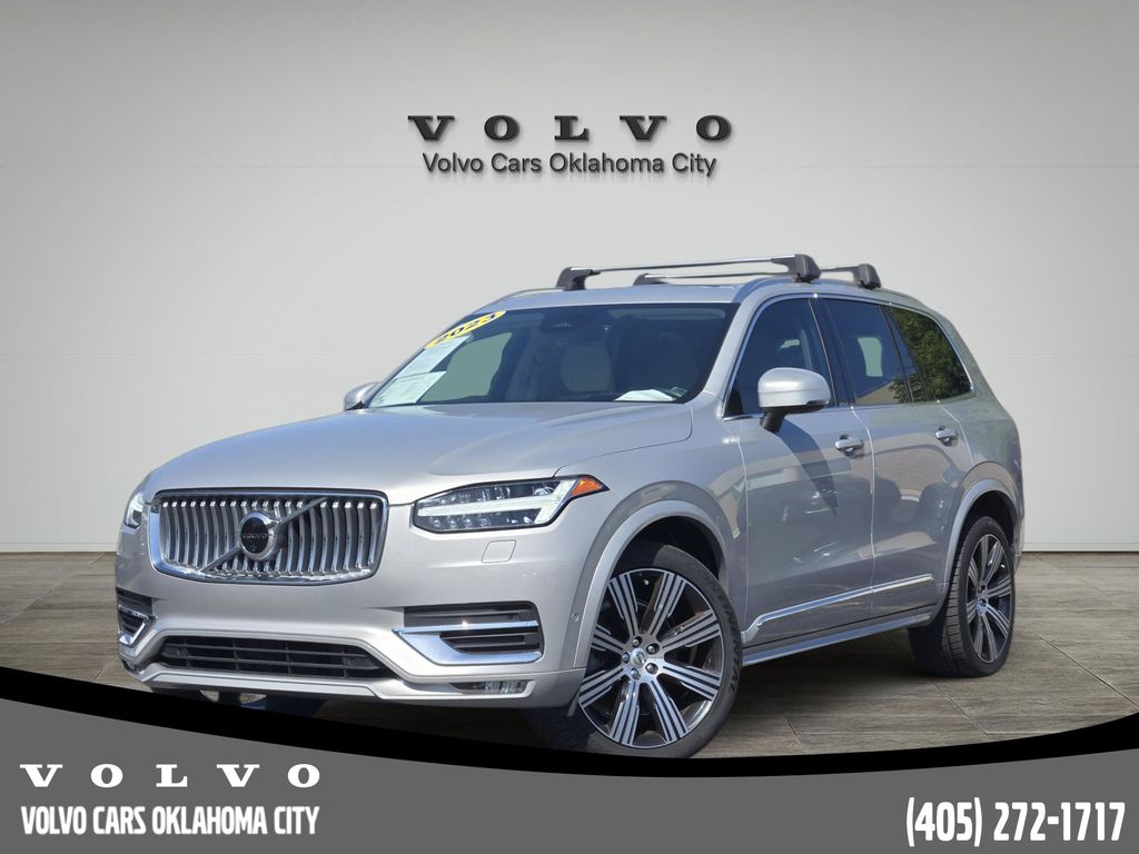 Silver Dawn Metallic 2023 Volvo XC90 SUV / Crossover All-Wheel Drive Automatic