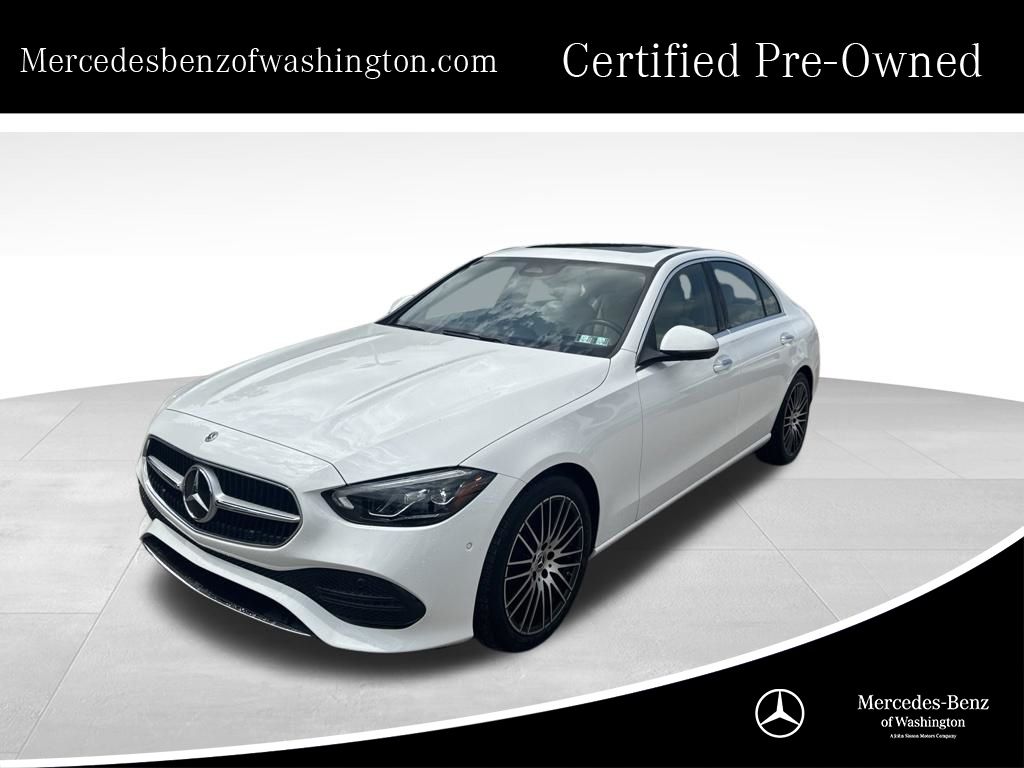 2024 Mercedes-Benz C-Class C 300 White at John Sisson Motors
