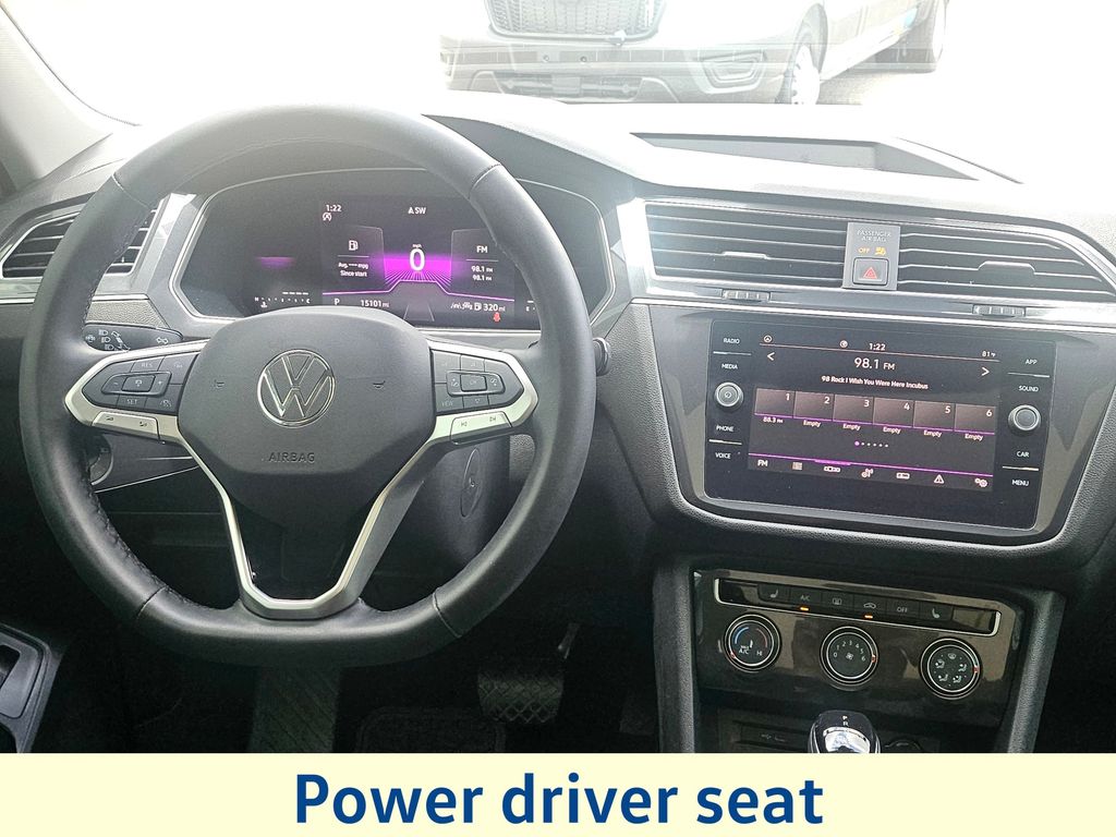 2024 Volkswagen Tiguan 2.0T Wolfsburg Edition White at Matthews Motors of Wilmington