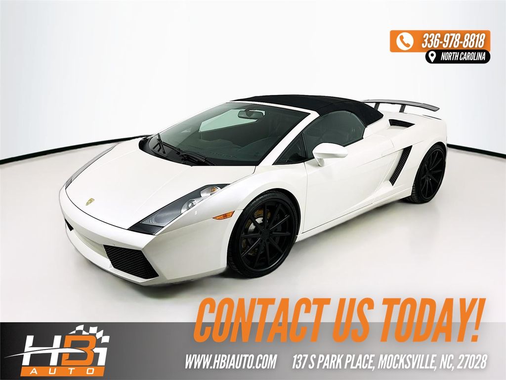 2008 Lamborghini Gallardo Spyder AWD