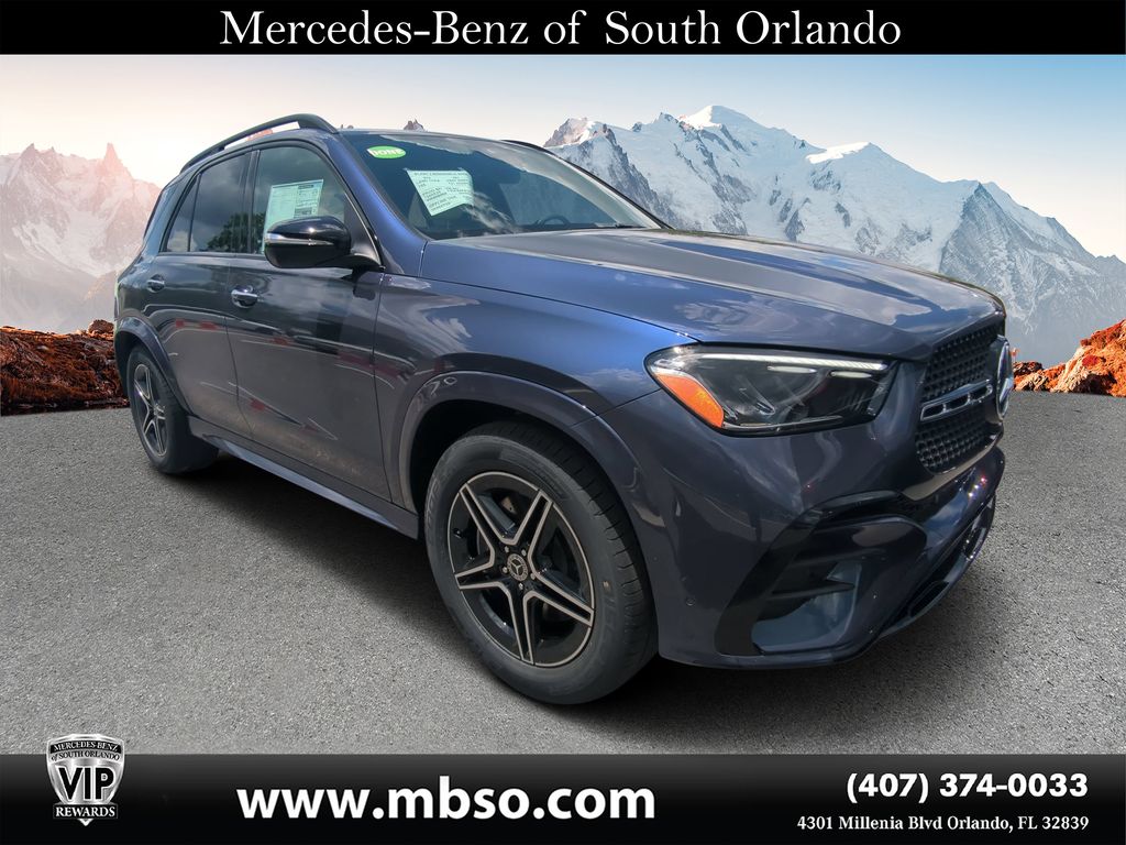 Twilight Blue Metallic 2026 Mercedes-Benz GLE SUV / Crossover All-Wheel Drive 9-Speed Automatic