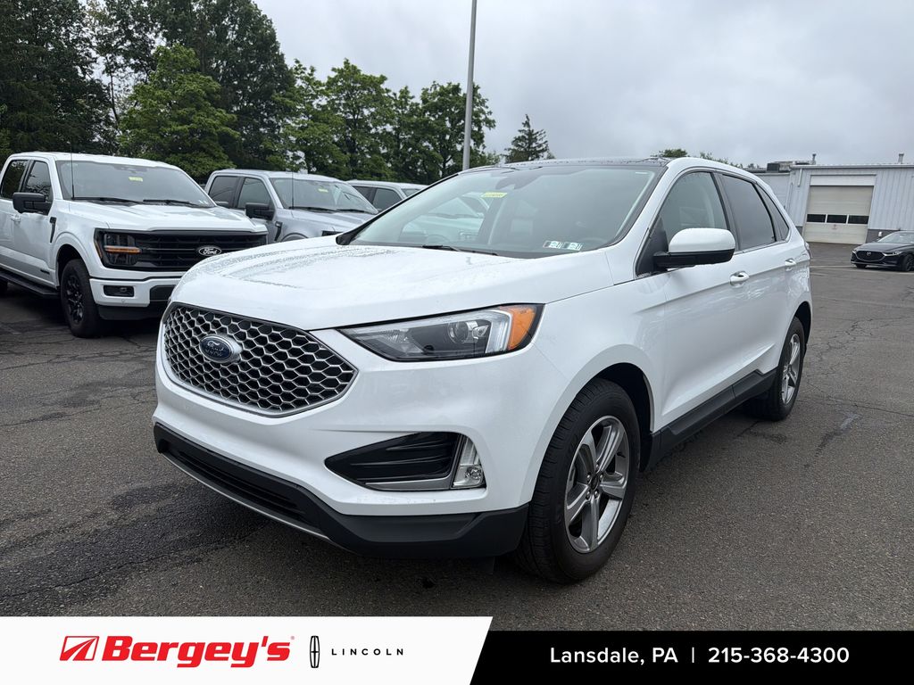 Oxford White 2023 Ford Edge SUV / Crossover All-Wheel Drive 8-Speed Automatic