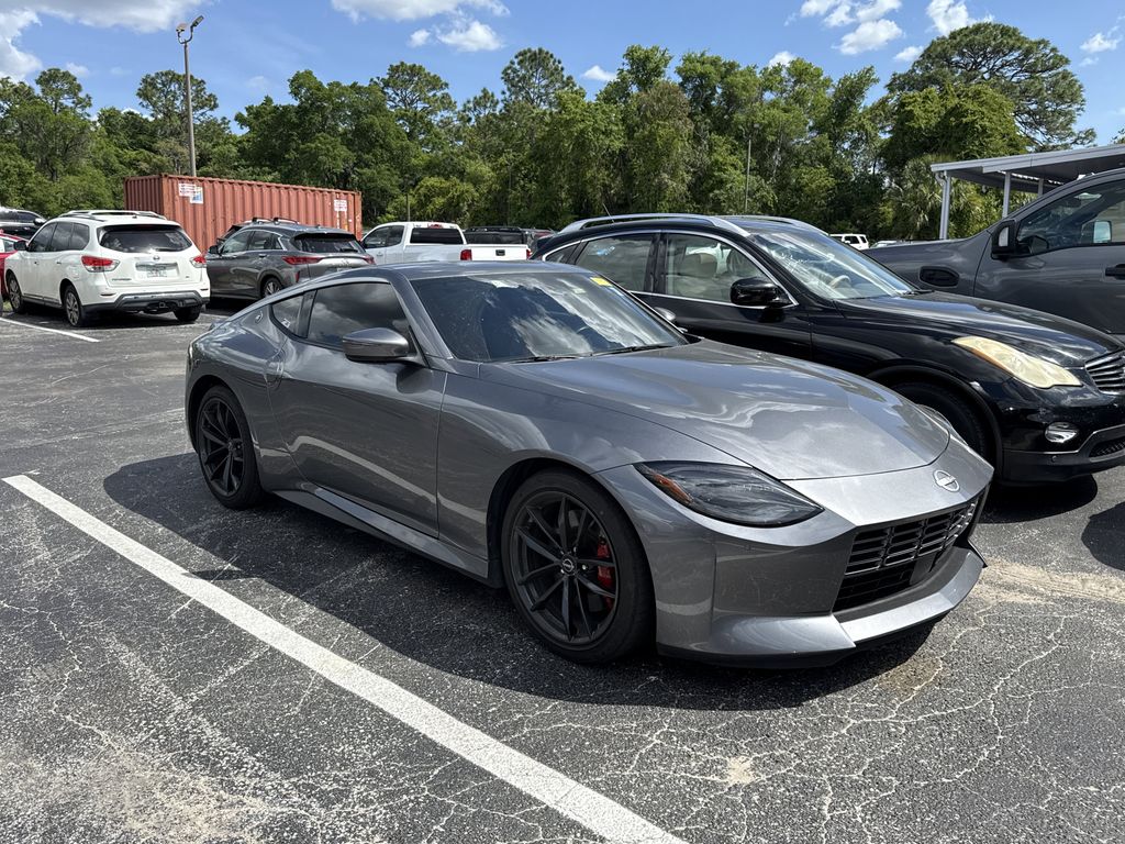 Gray (Gun Metallic) 2023 Nissan Z Performance RWD Coupe Rear-Wheel Drive 9-Speed Automatic