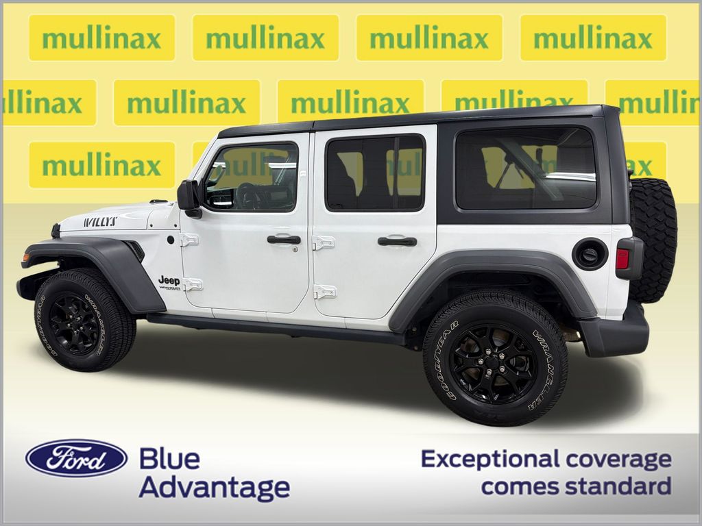 Certified Used 2021 White Jeep Unlimited Willys image 11