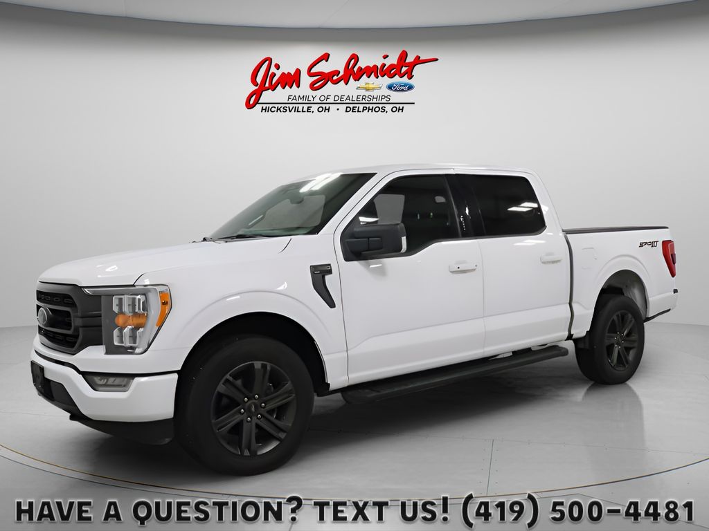 Oxford White 2023 Ford F-150 Pickup Truck Four-Wheel Drive Automatic