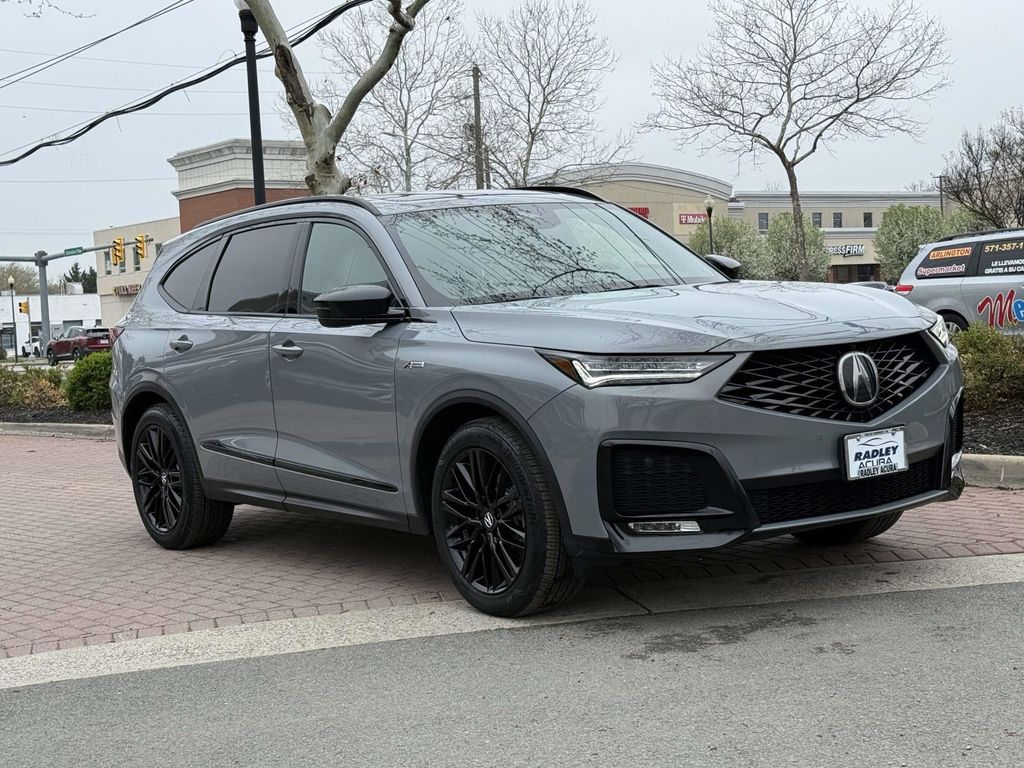 Liquid Carbon Metallic 2025 Acura MDX SH-AWD with A-SPEC and Advance Package SUV / Crossover All-Wheel Drive Automatic