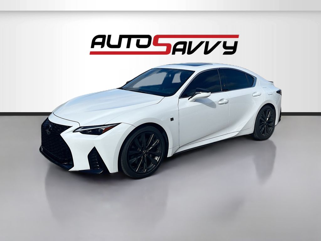 Used 2025 White Lexus 350 F SPORT Design image 3