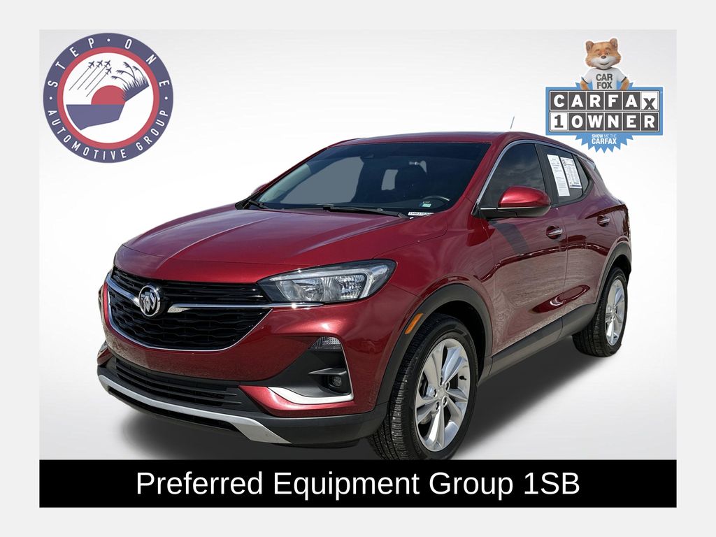 Chili Red Metallic 2021 Buick Encore GX Preferred FWD SUV / Crossover Front-Wheel Drive Continuously Variable Transmission