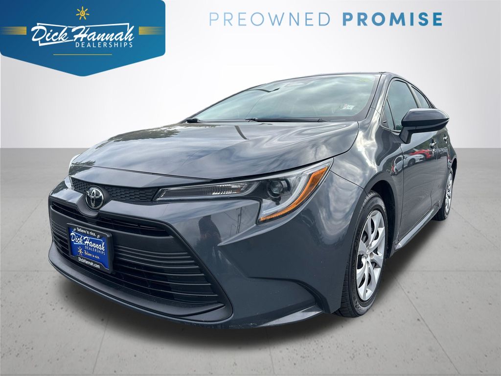Underground 2024 Toyota Corolla Sedan Front-Wheel Drive Continuously Variable Transmission