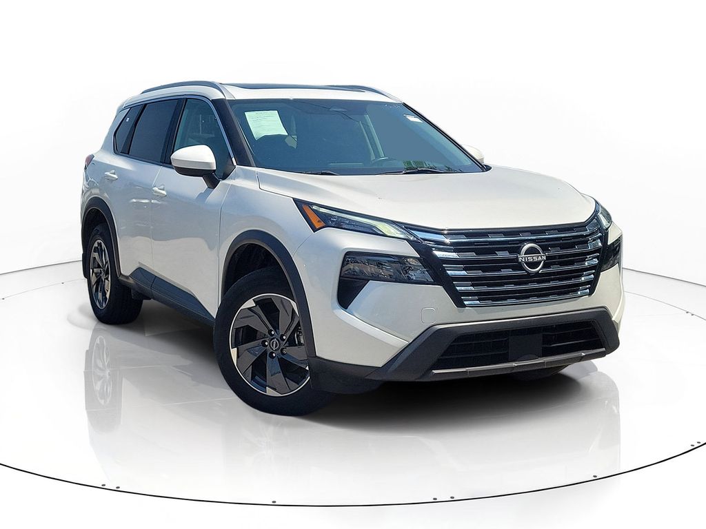 Everest White Pearl 2024 Nissan Rogue SUV / Crossover All-Wheel Drive Continuously Variable Transmission