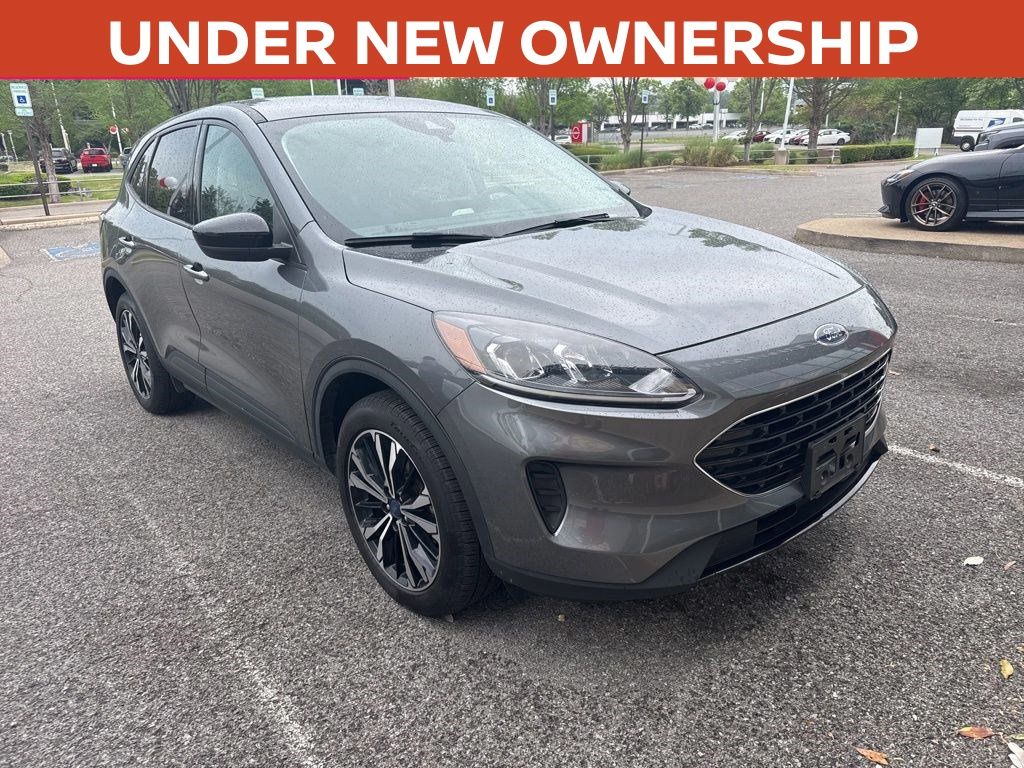 Gray 2021 Ford Escape Hybrid SE AWD SUV / Crossover All-Wheel Drive Continuously Variable Transmission