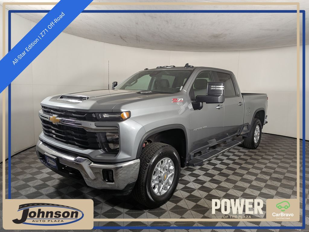 Sterling Gray Metallic 2024 Chevrolet Silverado 2500HD Pickup Truck Four-Wheel Drive Automatic