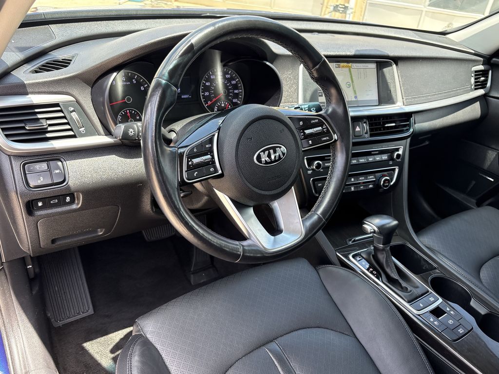 2019 Kia Optima EX Blue at Durrett Motor Company