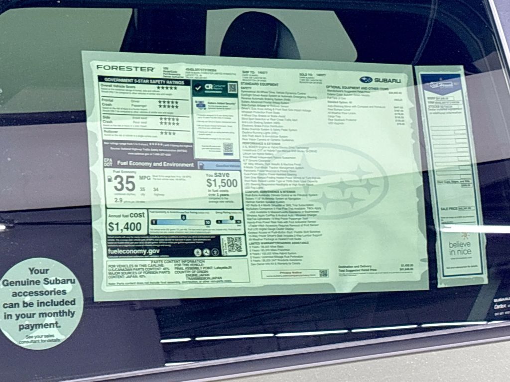 2026 Subaru Forester Limited Hybrid
