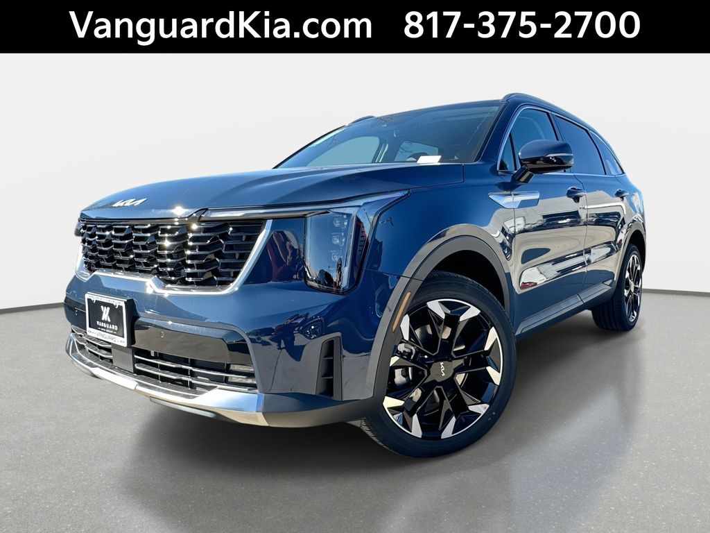 Midnight Lake Blue 2025 Kia Sorento EX AWD SUV / Crossover All-Wheel Drive 8-Speed Dual Clutch