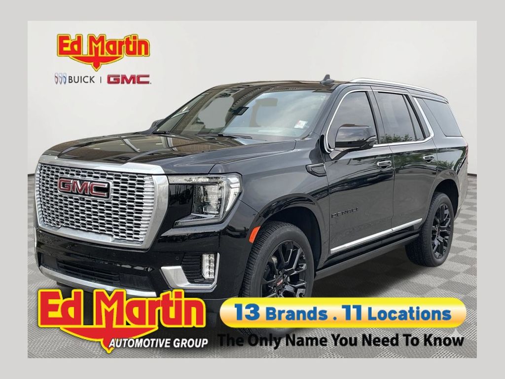 Onyx Black 2024 GMC Yukon SUV / Crossover Four-Wheel Drive 