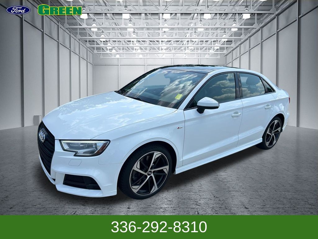 Ibis White 2020 Audi A3 Sedan All-Wheel Drive 7-Speed Automatic