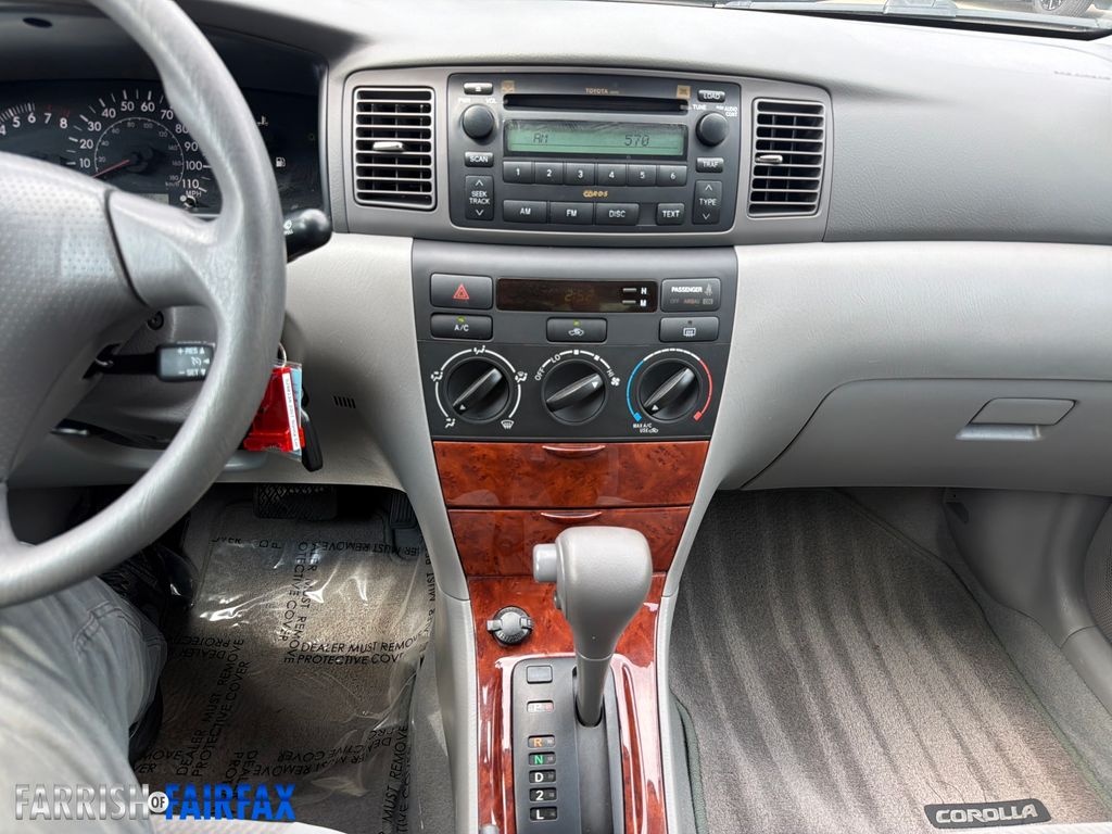 Silver Streak Mica 2007 Toyota Corolla Sedan Front-Wheel Drive 4-Speed Automatic Overdrive