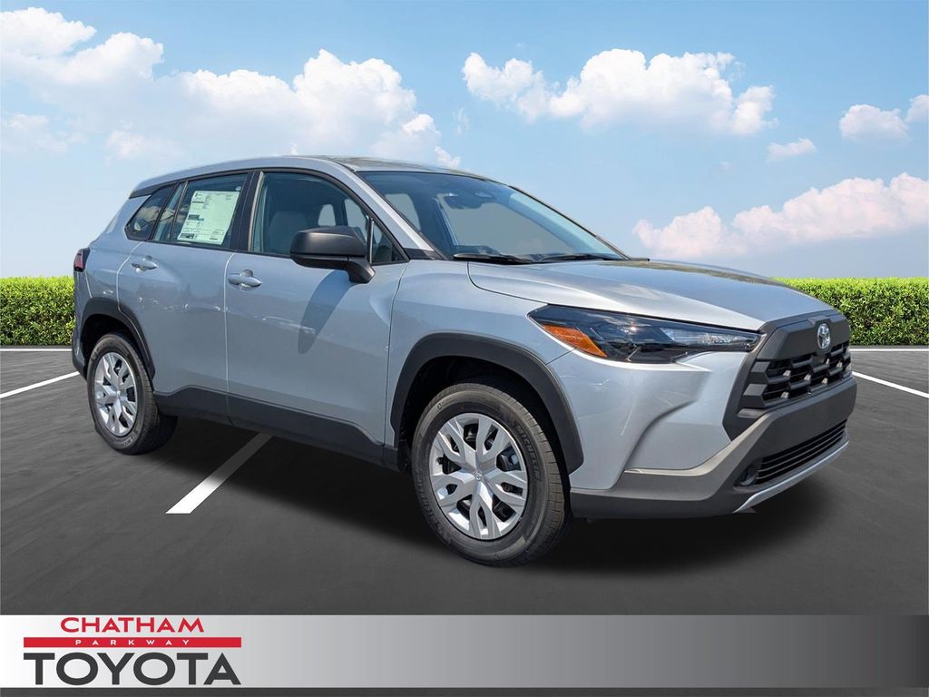 Sonic Silver 2026 Toyota Corolla Cross SUV / Crossover Front-Wheel Drive Continuously Variable Transmission