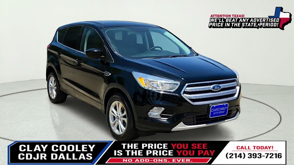 Shadow Black 2017 Ford Escape SUV / Crossover All-Wheel Drive 6-Speed Automatic