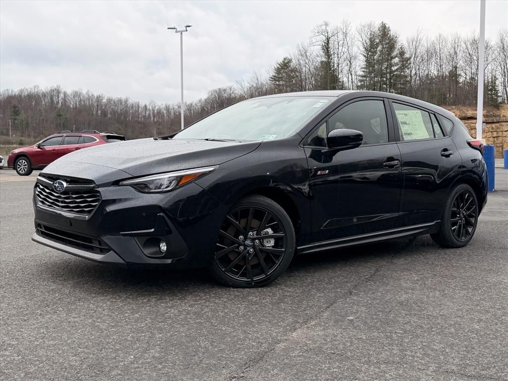 Crystal Black Silica 2026 Subaru Impreza RS AWD Wagon All-Wheel Drive Continuously Variable Transmission