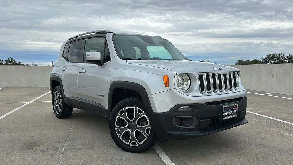 2017 Jeep Renegade Limited Silver at Classic Elite Chevrolet Hwy 6