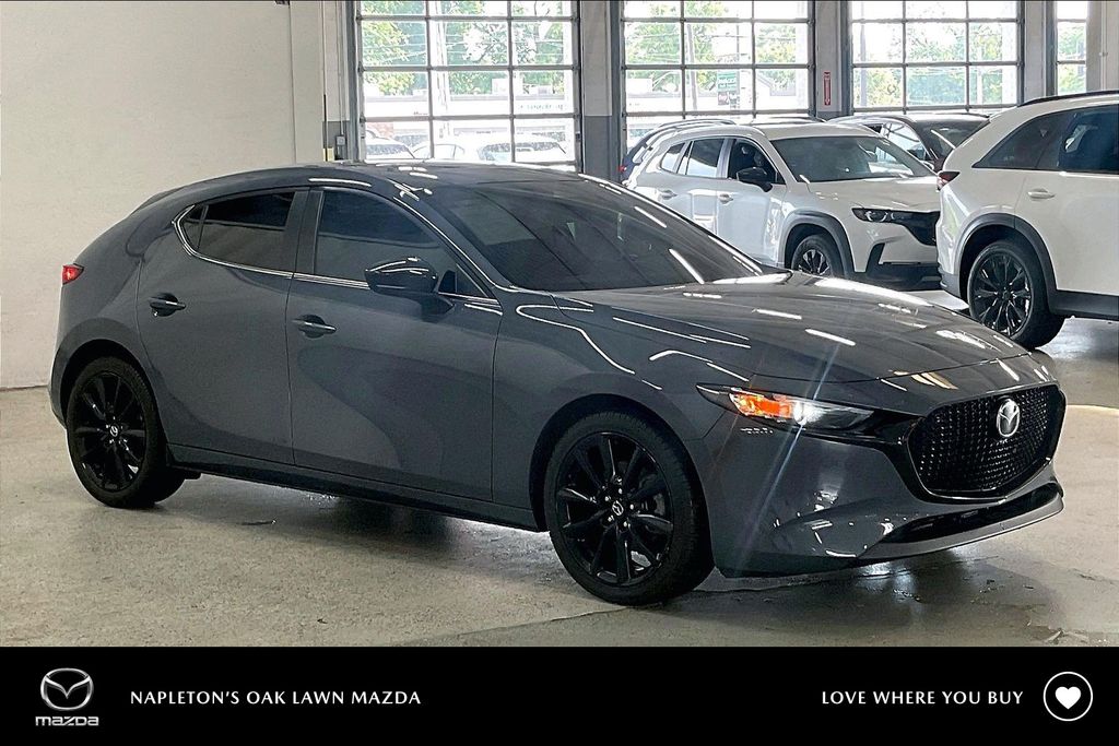 Polymetal Gray Metallic 2024 Mazda MAZDA3 Hatchback All-Wheel Drive 6-Speed Automatic